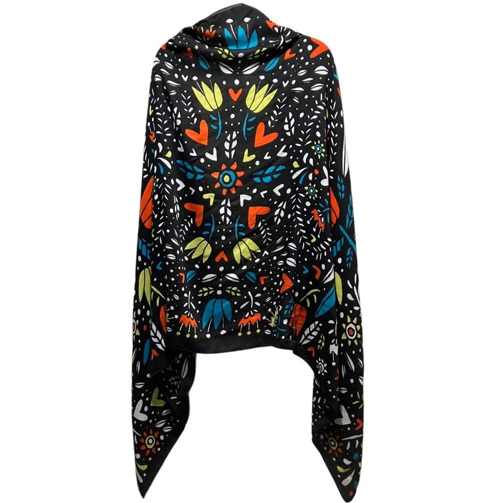 Colorful Patterned Scarf / Wrap - image 3